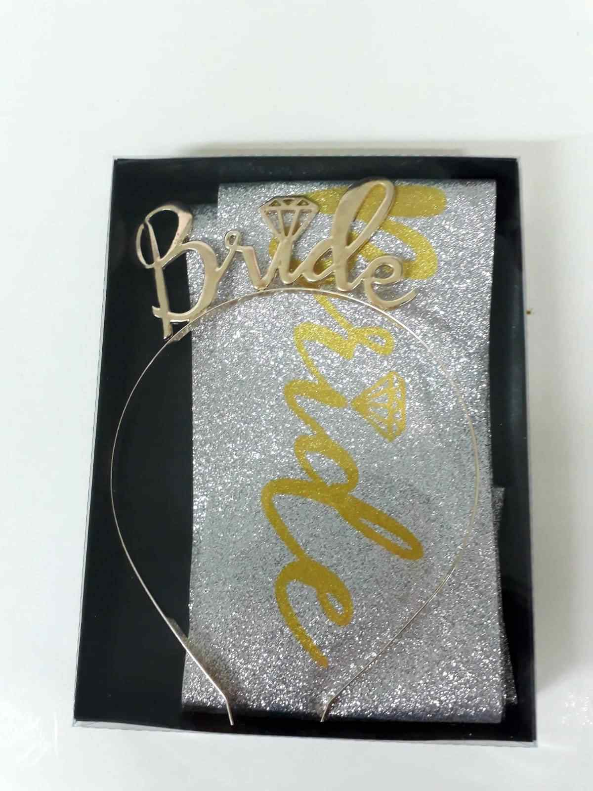 metal gold bride to be gumus gold yazili gelin kusak tac seti